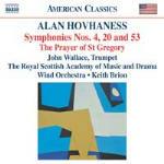 Sinfonie n.4, n.20, n.53 - CD Audio di Alan Hovhaness