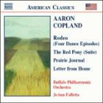 Rodeo - The Red Pony - Prairie Journal - Letter from Home - CD Audio di Aaron Copland