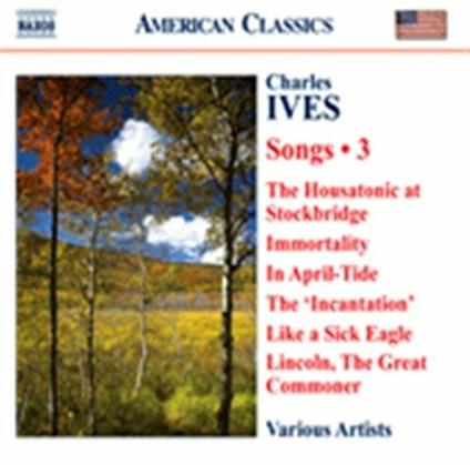 Songs vol.3 - CD Audio di Charles Ives