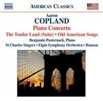 The Tender Land Suite - Concerto per pianoforte - Old American Songs - CD Audio di Aaron Copland,Robert Hanson