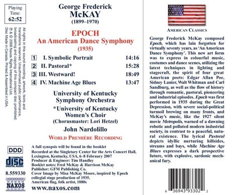 Epoch - CD Audio di Mckay - 2