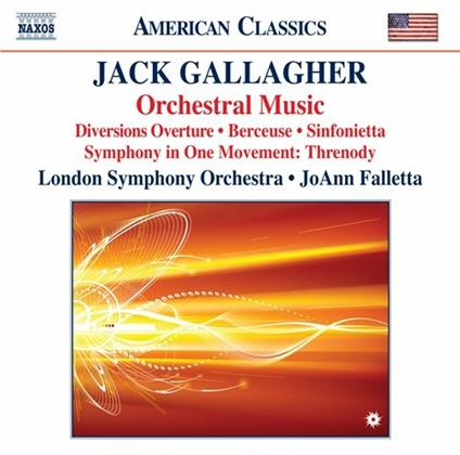 Diversions Ouverture - Berceuse - Sinfonietta - Symphony in One Movement: Threnody - CD Audio di JoAnn Falletta,Jack Gallagher