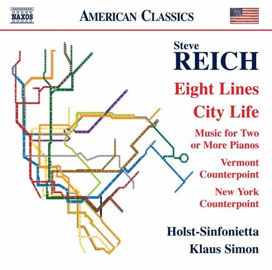 Eight Lines, City Life - CD Audio di Steve Reich