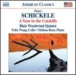 A Year in the Catskills - CD Audio di Peter Schickele,Blair Woodwind Quintet