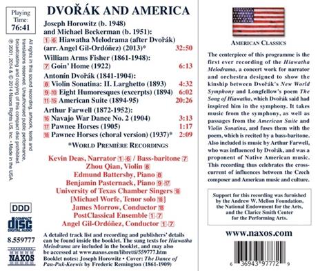 Dvorak e l'America - CD Audio di Antonin Dvorak - 2
