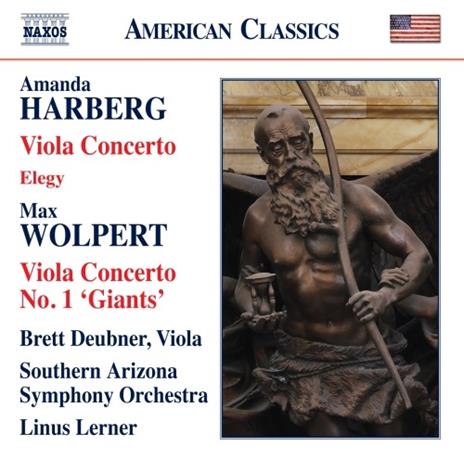 Concerto per viola - Elegy - CD Audio di Amanda Harberg