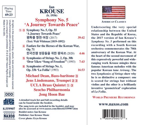 Symphony No.5 - CD Audio di Ian Krouse - 2