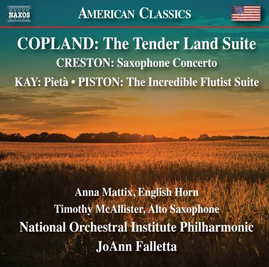 The Tender Land Suite - CD Audio di Aaron Copland
