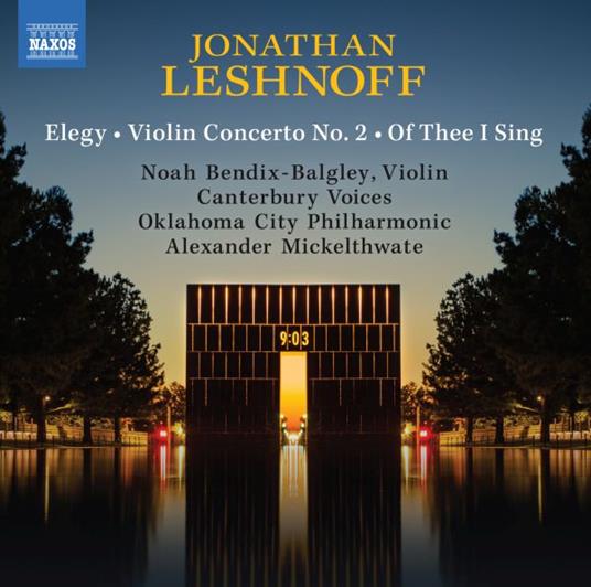 Elegy Violin Concerto No.2 - CD Audio di Jonathan Leshnoff