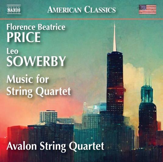Music For String Quartet - CD Audio di Florence Price