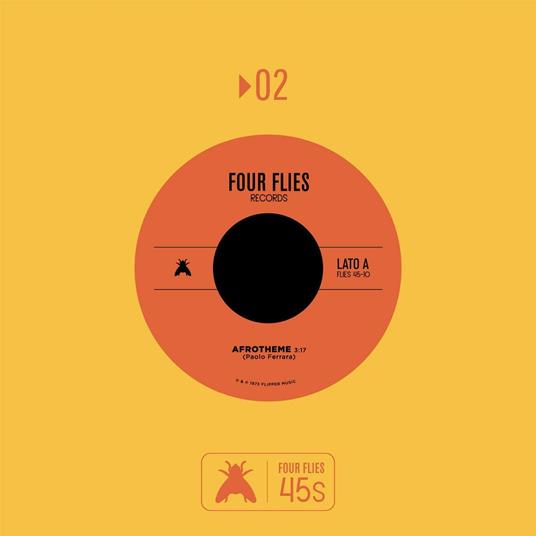 Afrotheme / Percussion Blues (7'') - Vinile 7'' di Paolo Ferrara