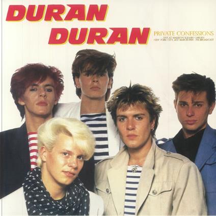 Private Confessions. Live At Madison Square Garden - Vinile LP di Duran Duran