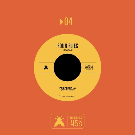 Properly - Acromatic (7'') - Vinile 7'' di Piero Montanari