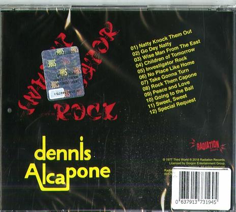 Investigator Rock - CD Audio di Dennis Alcapone - 2