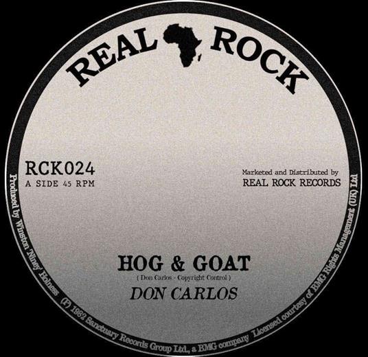 Hog & Goat - Dub Version - Vinile 7'' di Don Carlos
