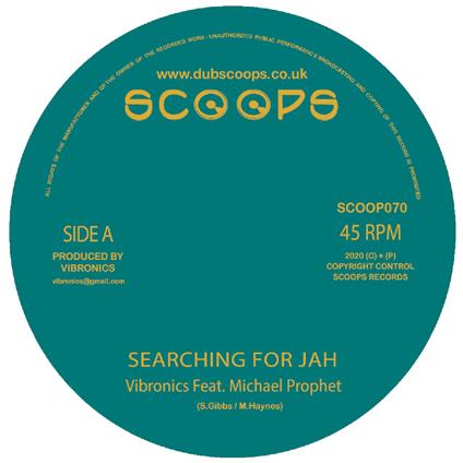 Searching For Jah - Vinile 7'' di Vibronics