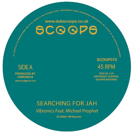 Searching For Jah - Vinile 7'' di Vibronics