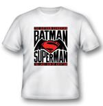 T-Shirt unisex Batman V Superman. Logo