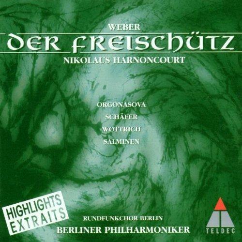 Il Franco Cacciatore (Selezione) - CD Audio di Carl Maria Von Weber,Nikolaus Harnoncourt