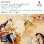 Missa Brevis K140 - Missa Brevis K192 - Missa Longa K262 - CD Audio di Wolfgang Amadeus Mozart,Nikolaus Harnoncourt,Concentus Musicus Wien
