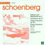 Pelleas und Melisande - Variazioni op.31 - Concerto per violino op.36 - Concerto per pianoforte - CD Audio di Arnold Schönberg