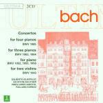 Concerti BWV1065, BWV1063, BWV1064, BWV1043 - CD Audio di Johann Sebastian Bach,Michel Dalberto,Anne Queffélec,Michel Corboz,Jean-François Paillard