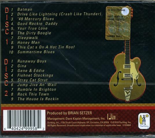 Don't Mess with a Big Band Live! - CD Audio di Brian Setzer (Orchestra) - 2