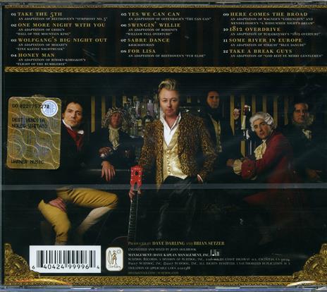 Wolfgang's Big Night Out - CD Audio di Brian Setzer (Orchestra) - 2