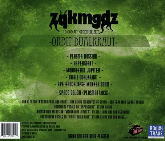 Orbit Dualkraut - CD Audio di ZQKMGDZ - 2