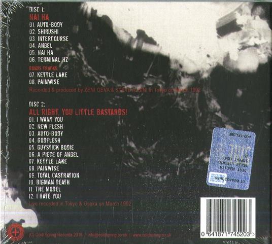 Maximum Implosion - CD Audio di Zeni Geva,Steve Albini - 2