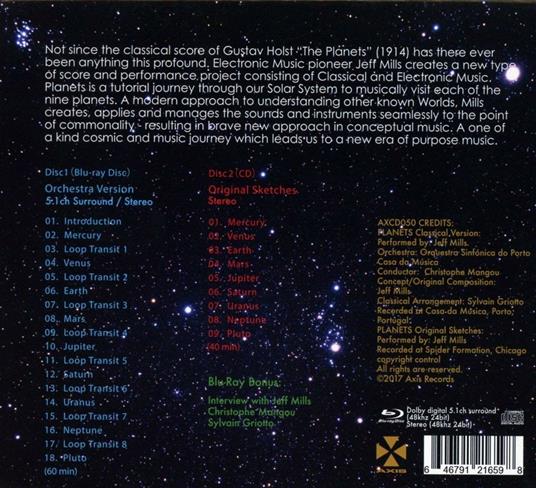Planets - CD Audio di Jeff Mills - 2