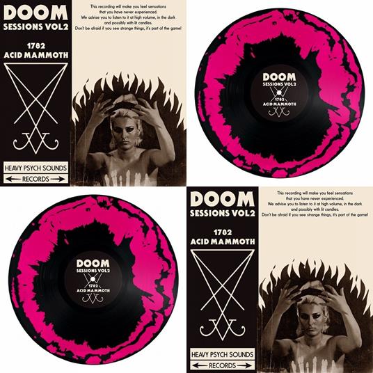 Doom Sessions vol.2 (Neon Magenta Coloured Vinyl) - Vinile LP di 1782,Acid Mammoth