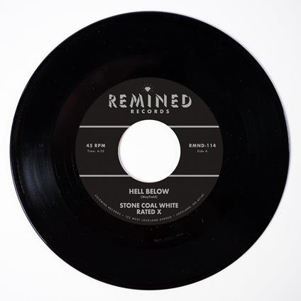 Hell Below - Free - Vinile 7'' di Stone Coal White