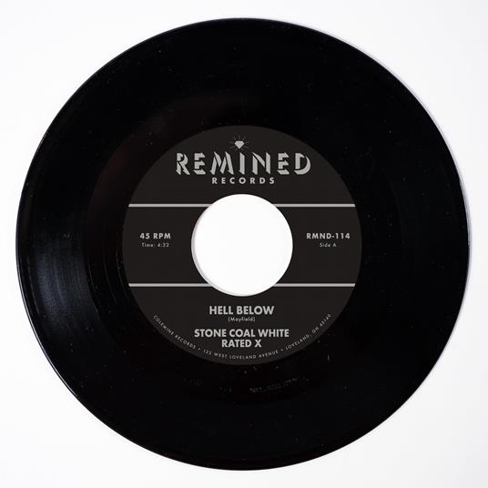 Hell Below - Free - Vinile 7'' di Stone Coal White