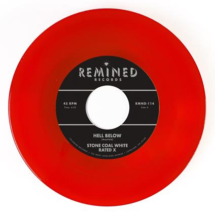 Hell Below - Free (Transparent Fire Orange Edition) - Vinile 7'' di Stone Coal White