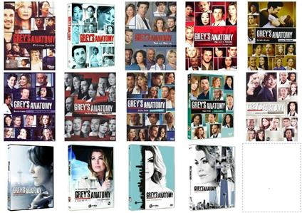 Grey's Anatomy. Serie TV ita. Stagioni 1-14 (83 DVD) di Peter Horton,Tony Goldwyn,Adam Davidson - DVD