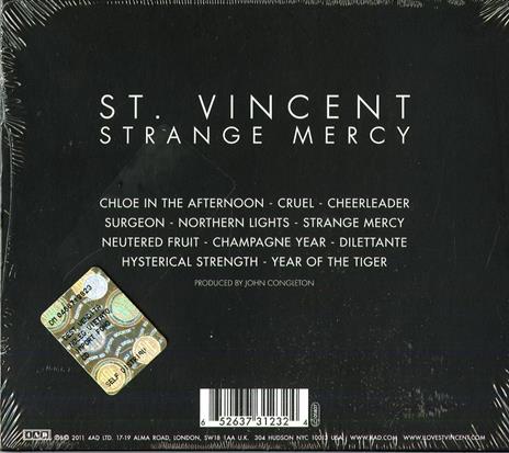 Strange Mercy - CD Audio di St. Vincent - 2