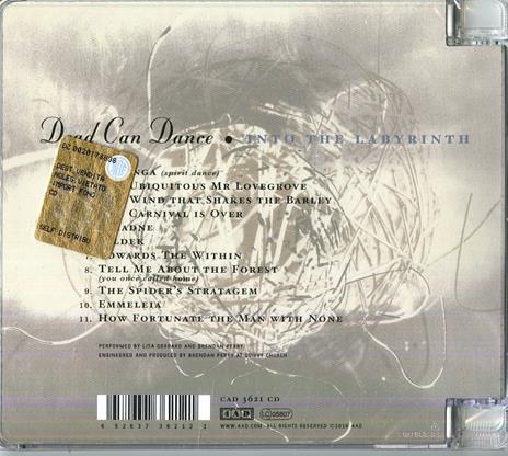 Into the Labyrinth (New Edition) - CD Audio di Dead Can Dance - 2