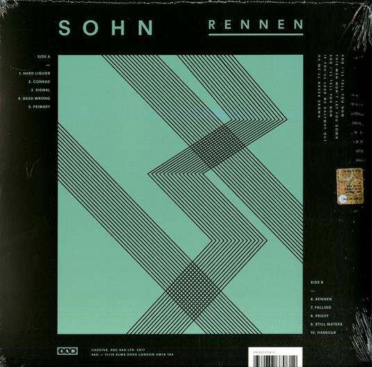 Rennen - Vinile LP di Sohn - 2