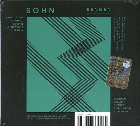Rennen - CD Audio di Sohn - 2