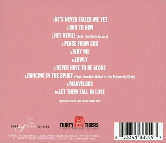 Let Them Fall in Love - CD Audio di CeCe Winans - 2