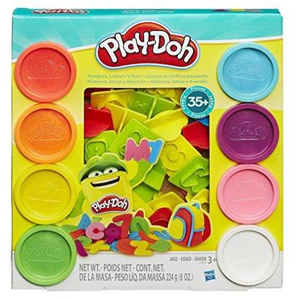 Play-Doh Numbers, Letters ''N Fun 35 Pezzi