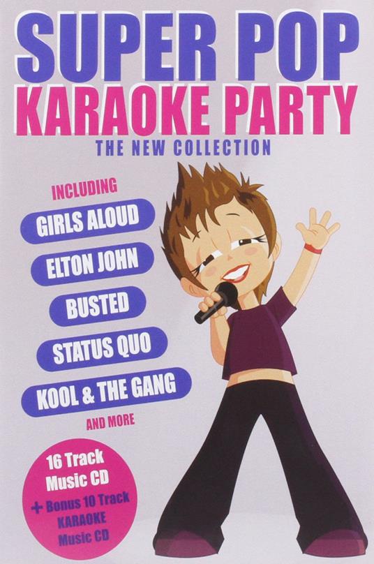 Super Pop Karaoke Party - CD Audio