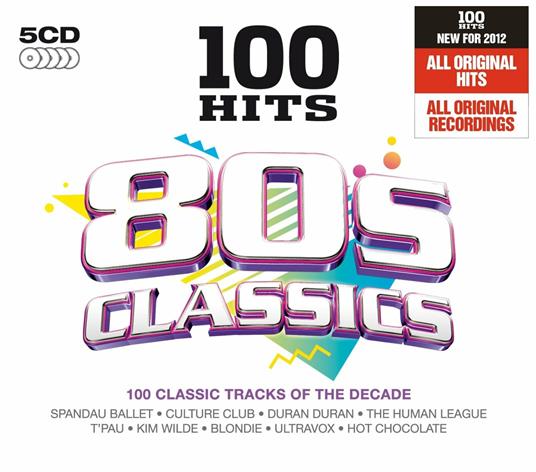 100 Hits. 80's Classics - CD Audio