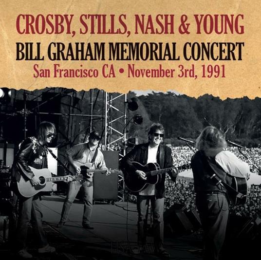 Bill Graham Memorial Concert San Francisco - Vinile LP di Crosby Stills Nash & Young