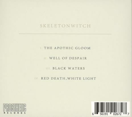 Apothic Gloom - CD Audio di Skeletonwitch - 2