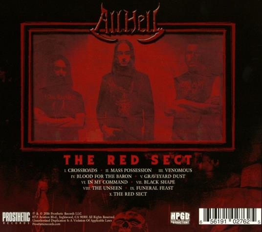Red Sect - CD Audio di All Hell - 2