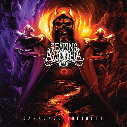 Darkened Infinity (Orange W- White Swirl Edition) - Vinile LP di Reaping Asmodeia