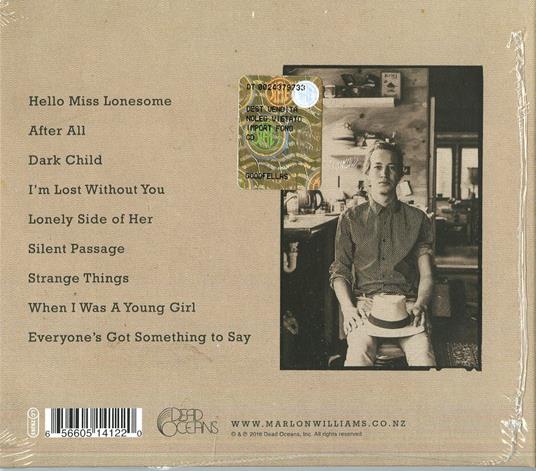 Marlon Williams - CD Audio di Marlon Williams - 2