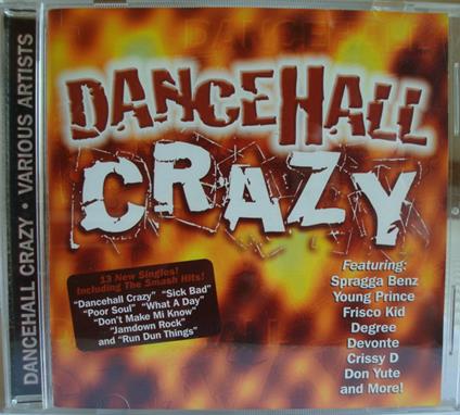 Dancehall Crazy - CD Audio